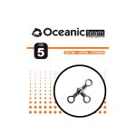 Oceanic Team Στριφτάρι Σταυρός Crossline Barrel Swivel - Image 2