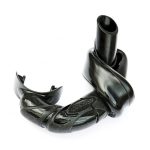 Cressi Corsica Silicone Snorkel Black/Tube Black - Αναπνευστήρας - Image 2
