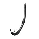 Cressi Corsica Silicone Snorkel Black/Tube Black - Αναπνευστήρας