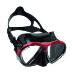 Cressi Matrix Silicone Mask Black/Frame Red - Μάσκα