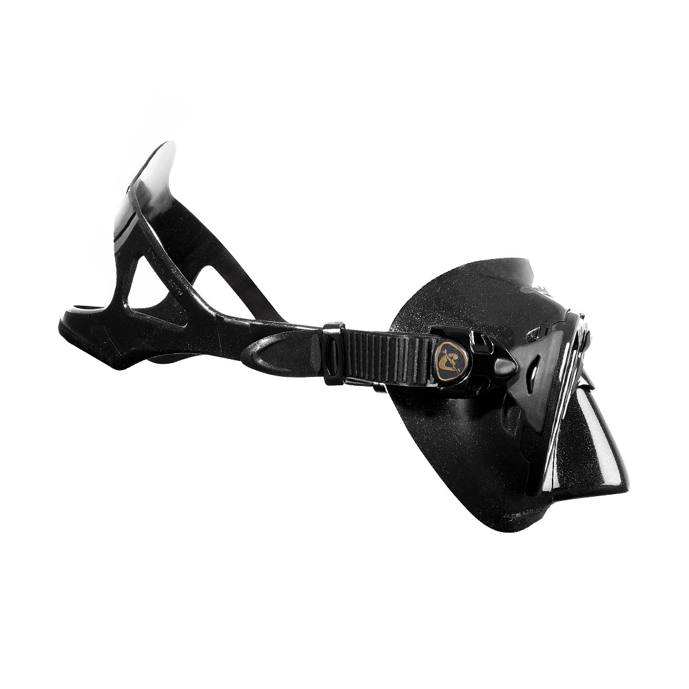 CRESSI-NANO-SIDE-2 Cressi Nano Silicone Mask Black/Frame Black - Μάσκα - Image 4