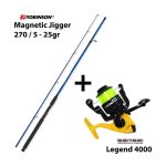 Combo Spinning Robinson Magnetic Jigger 270 / 5 - 25gr + Sensei Legend 4000