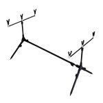 Oceanic Team Rod Pod - Βάση καλαμιών carp & εγγλέζικου