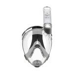 Cressi Baron Full Face Mask Clear / Silver - Image 2