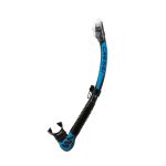Cressi Alpha Ultra Dry Snorkel Black/Blue - Αναπνευστήρας
