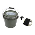 Oceanic Team Κουβάς Συντηρητής Δολωμάτων 10lt + Οξυγονωτής ECO