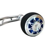 NEXT HD Overhead Jigging Reel Lever Drag - Silver / Blue - Image 4