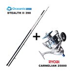 Combo Heavy Oceanic Team Stealth II 390 + Ryobi Carnelian 25000