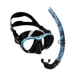 Cressi Metis + Corsica Combo Blue Hunter - Σετ Μάσκα και Αναπνευστήρας