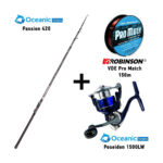 Combo Match Oceanic Team Passion 420 + Oceanic Team Poseidon 1500LW + Robinson Pro Match 150m
