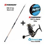 Combo Match Robinson VDE-R Tele Match 420 + Oceanic Team Force GS2500 + Robinson Pro Match 150m