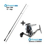 Combo Spinning Oceanic Team Viper 90M / 15-40gr + Oceanic Team Nemesis LT3000XH
