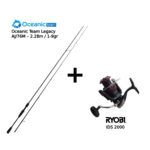 Combo LRF Oceanic Team Legacy AJ/76M – 2.28m / 1-9gr + Ryobi IDS 2000