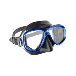Cressi Perla Silicone Mask Black / Frame Blue - Μάσκα