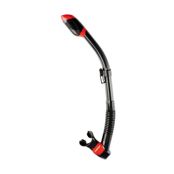Cressi Dry Snorkel Black/Red - Αναπνευστήρας