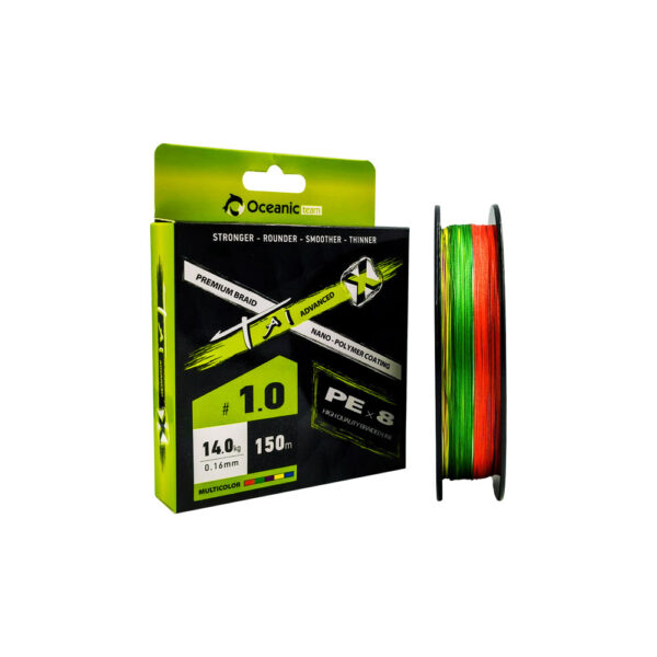 Oceanic Team TAI Advanced Χ PEx8 150m Multicolor